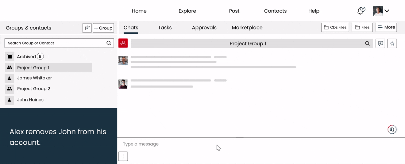 When your team members leave, your project data leaves with them.