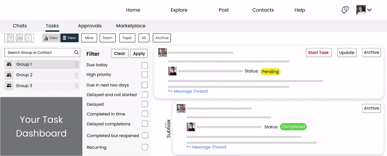 See what’s happening with your remote teams - in real time