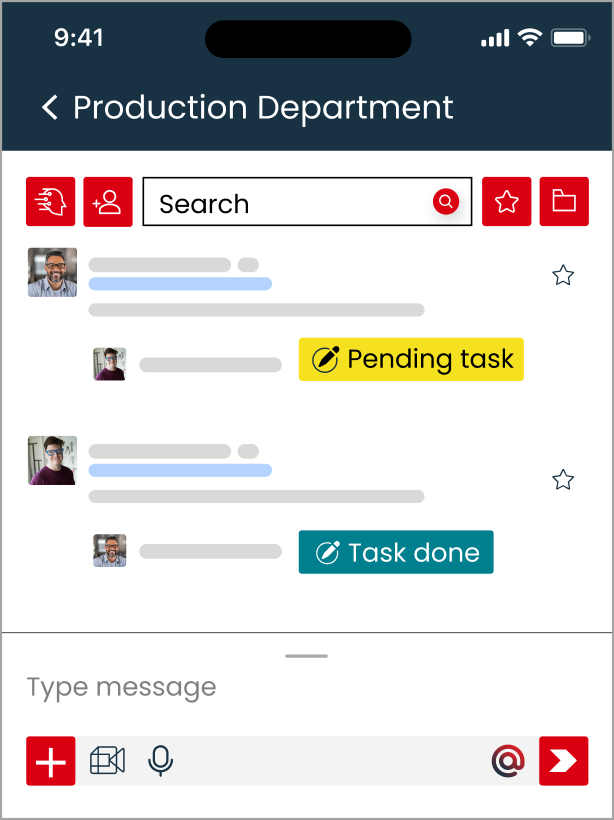 Arkchat messaging app: Manufacturers can reduce response time by collaborating with dealers vendors and customers on Arkchat mobile screen image 2