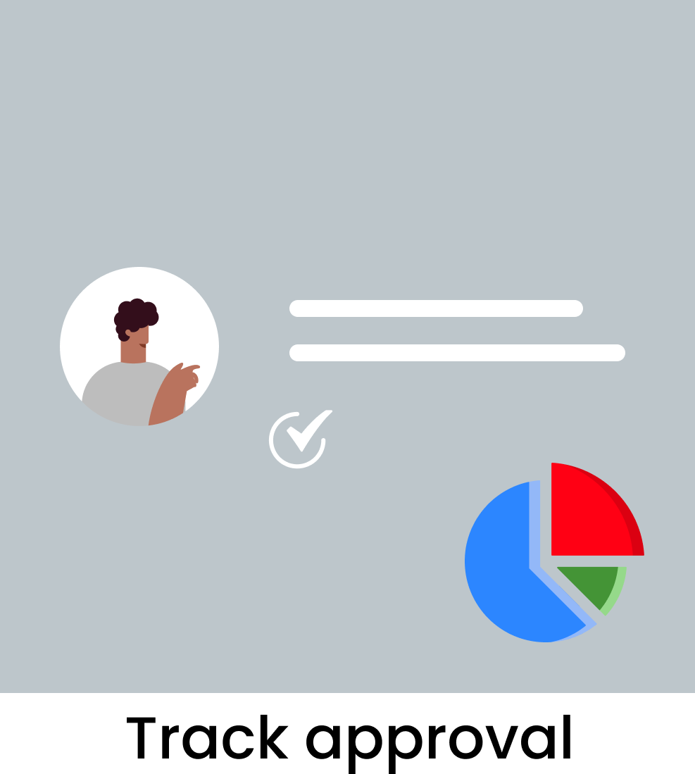 Approvals move slowly. Nobody knows where they’re stuck.- mobile 3